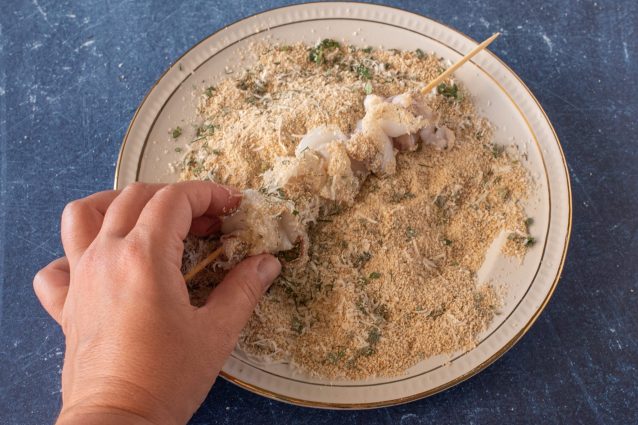spiedini di calamari