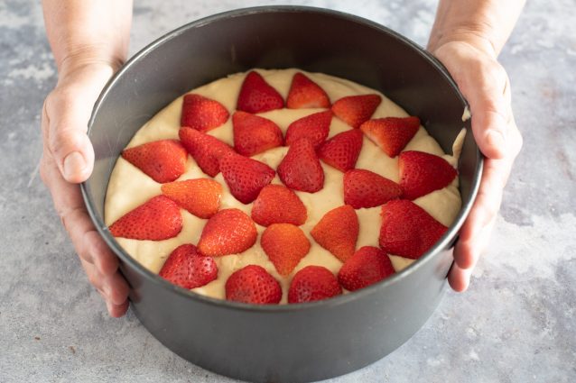 torta fragole e mascarpone