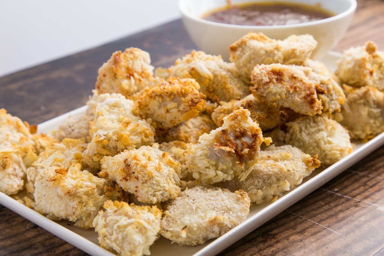 Pepite di pollo al miele