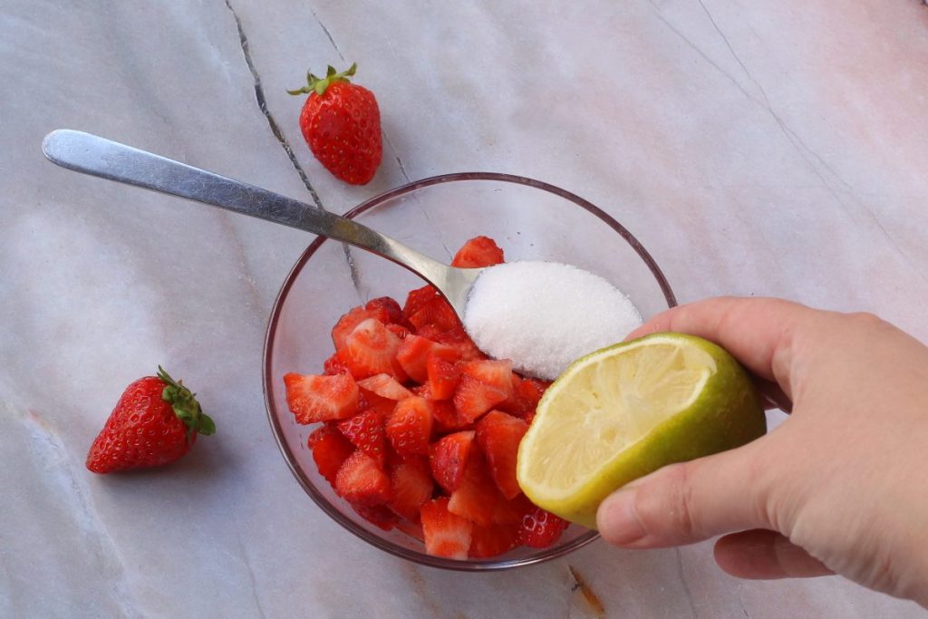 condire le fragole