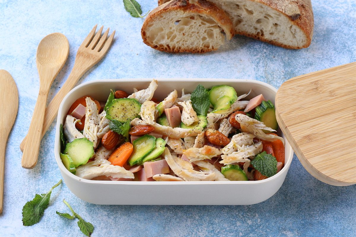 Schiscetta con pollo