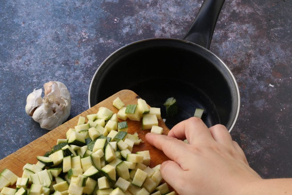 soffriggere le zucchine