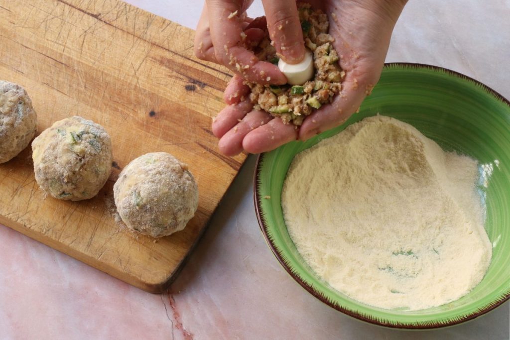 riempire le polpette