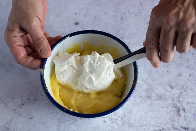 quadrotti con crema