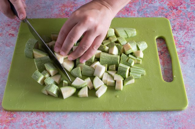 bocconcini di tacchino zucchine e uvetta