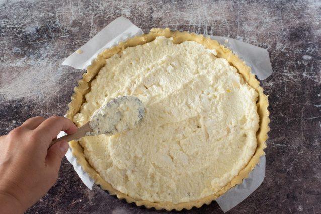 crostata ricotta e cioccolato