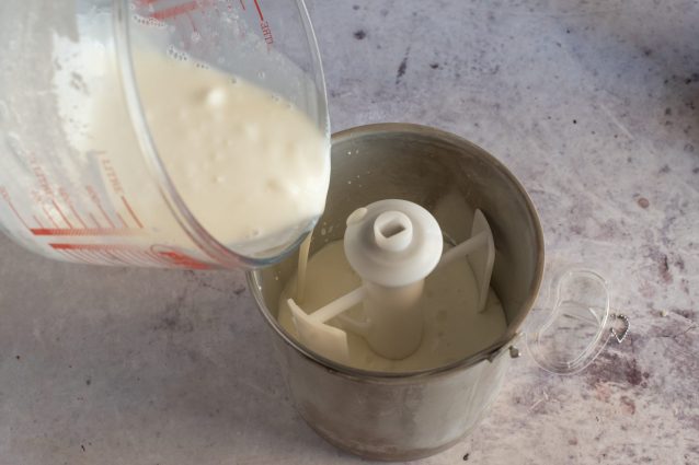 gelato yogurt e lime