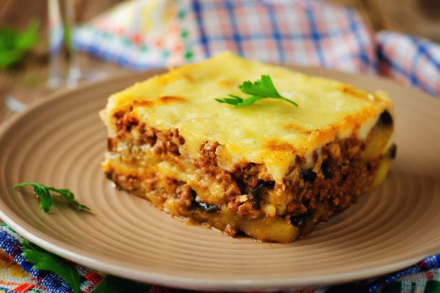 piatti cucina greca moussaka