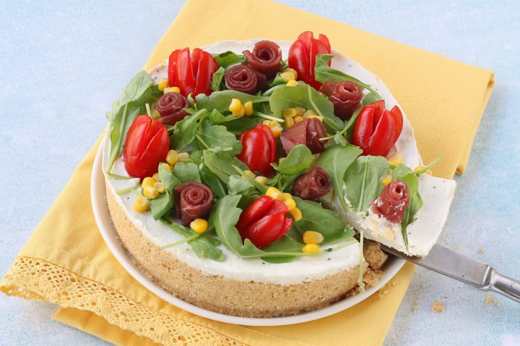 servire la cheesecake