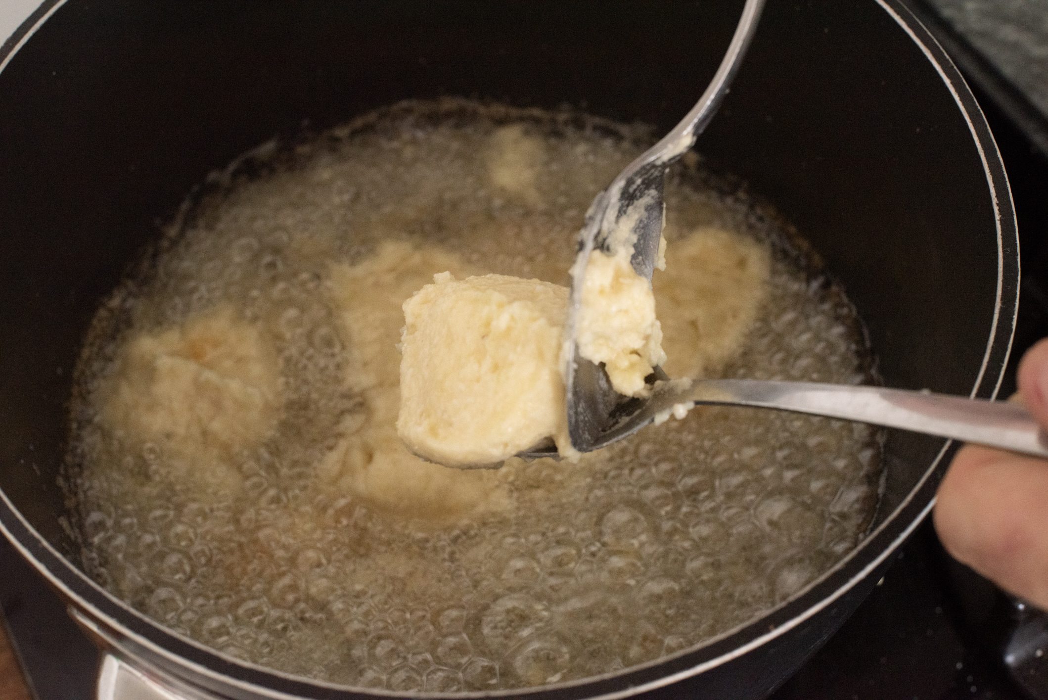 Frittelle di pecorino e patate