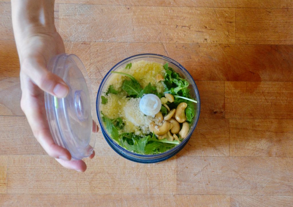 Insalata_di_patate_carote_e_pesto_di_rucola _4_pesto di rucola