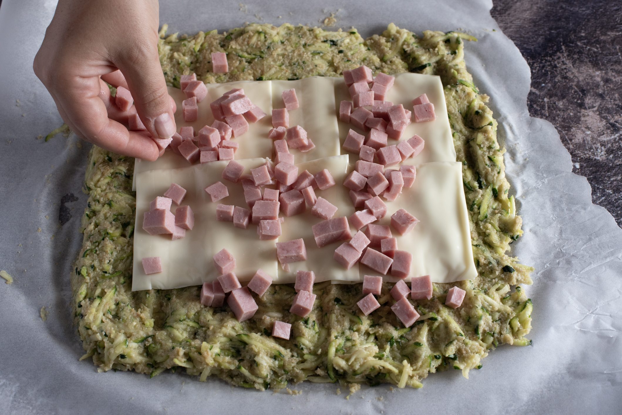 Polpettone di zucchine