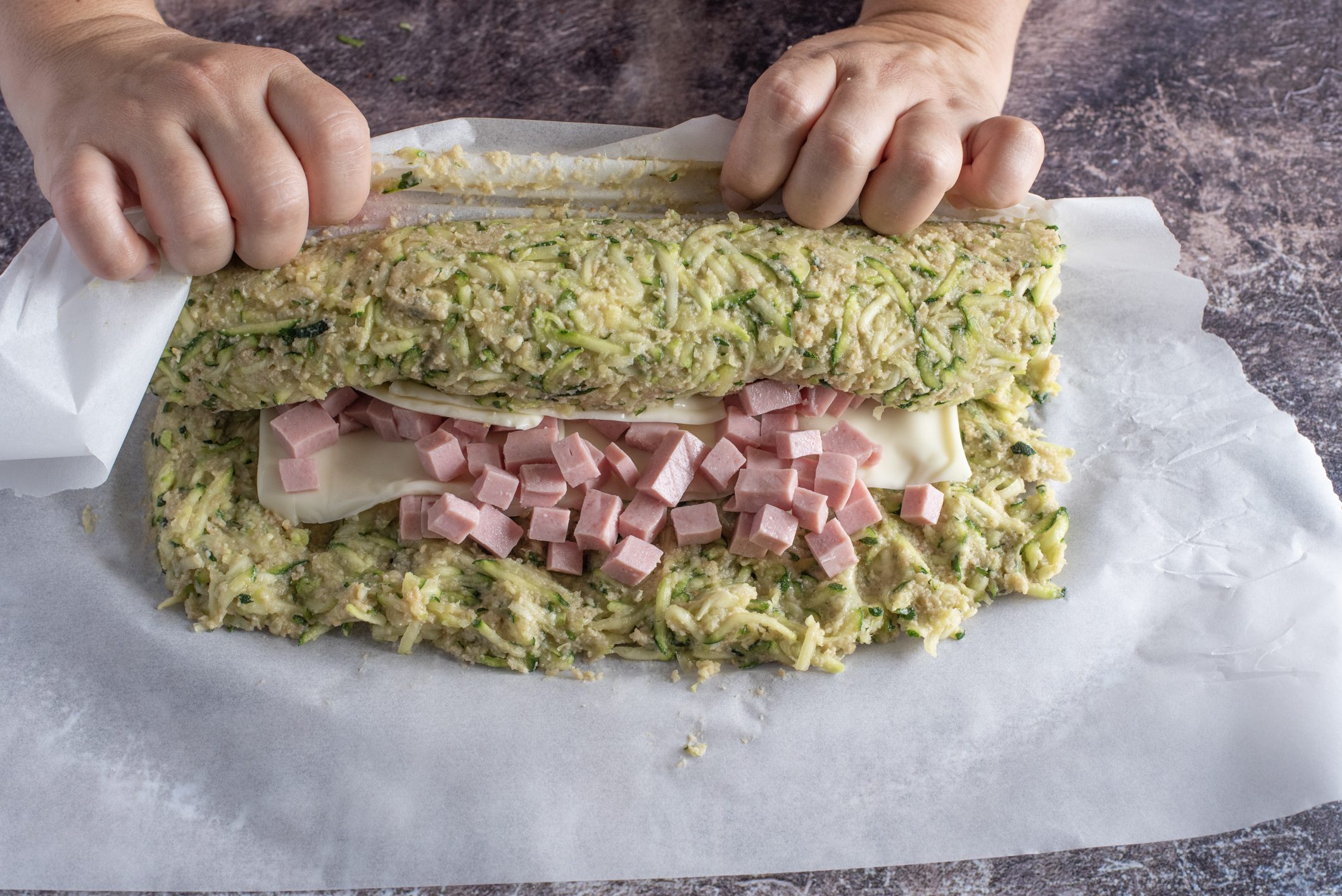 Polpettone di zucchine