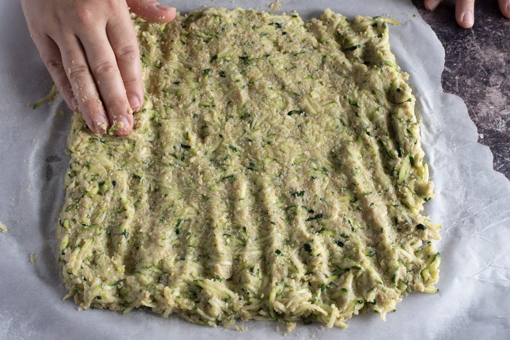 Polpettone di zucchine