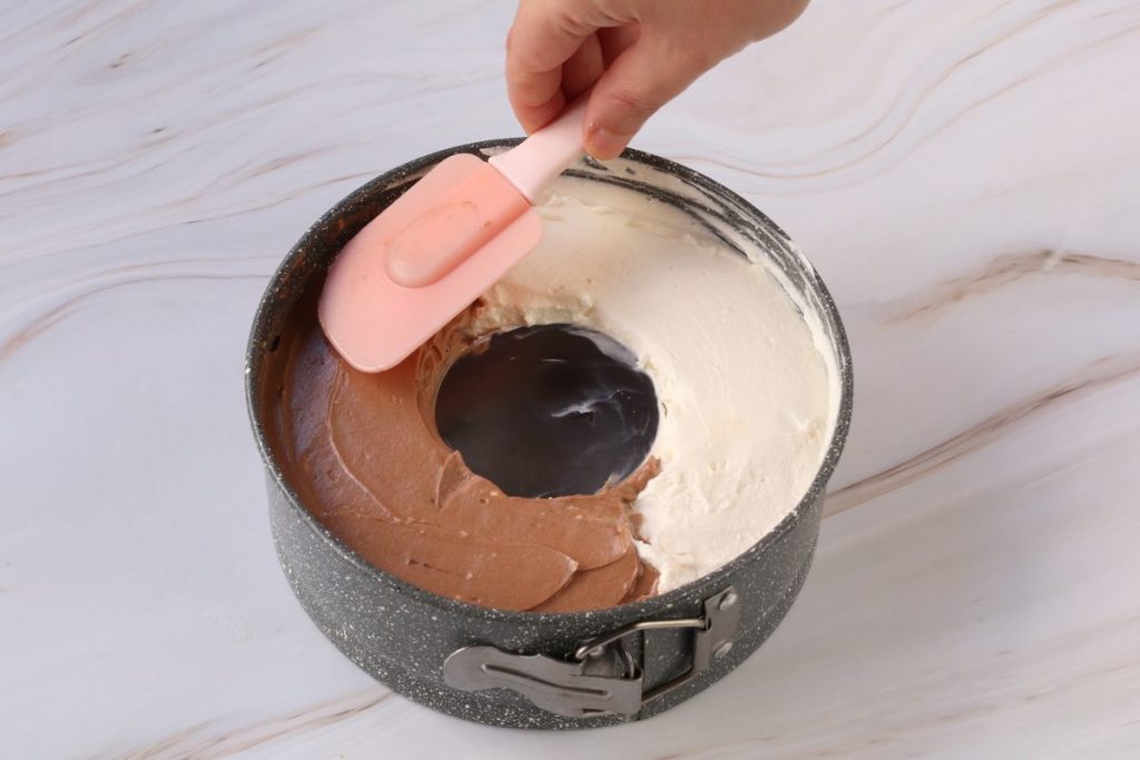 aggiungete la crema al gianduia