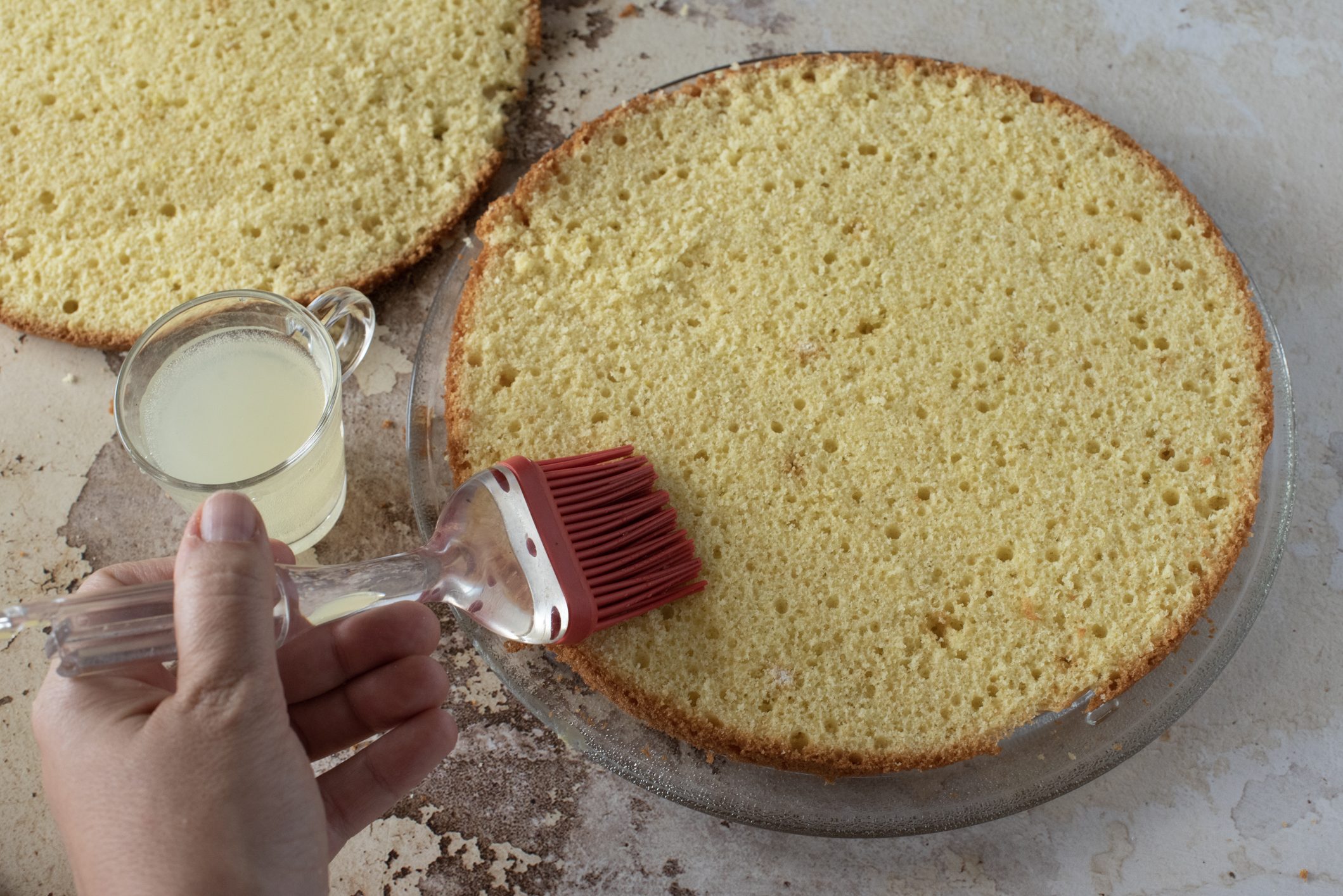 Torta limone e limoncello