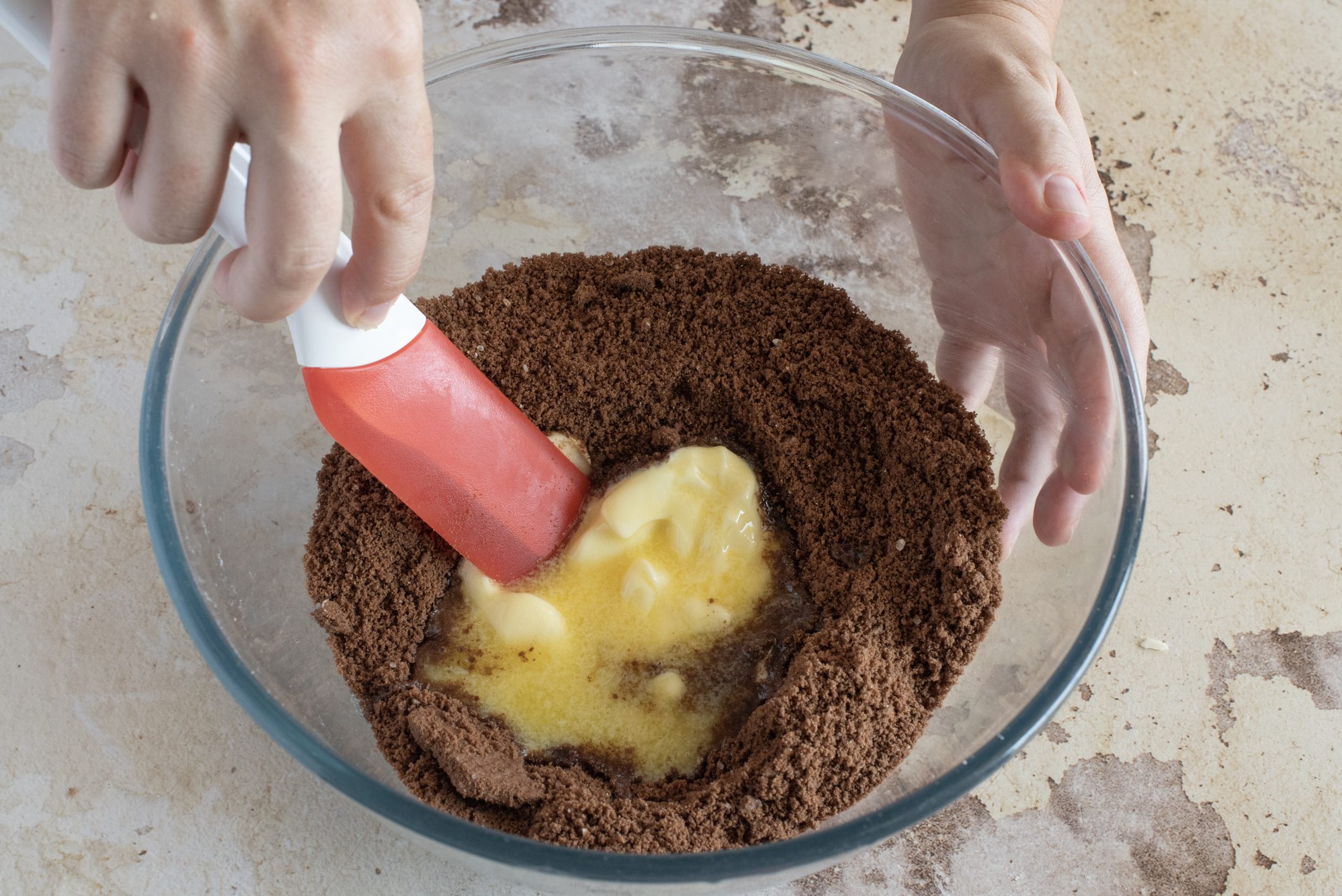 cheesecake al cioccolato fondente