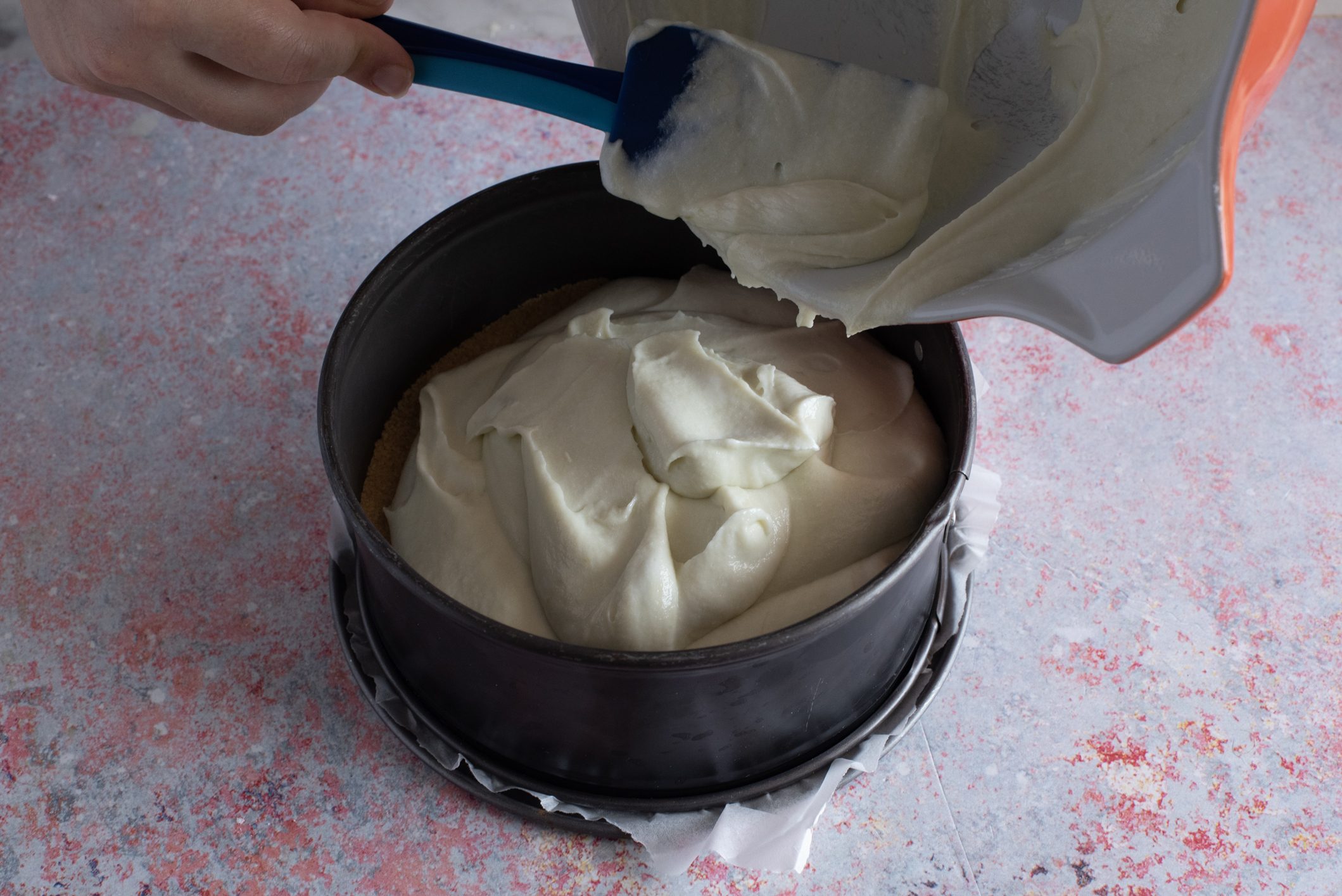 cheesecake al pistacchio
