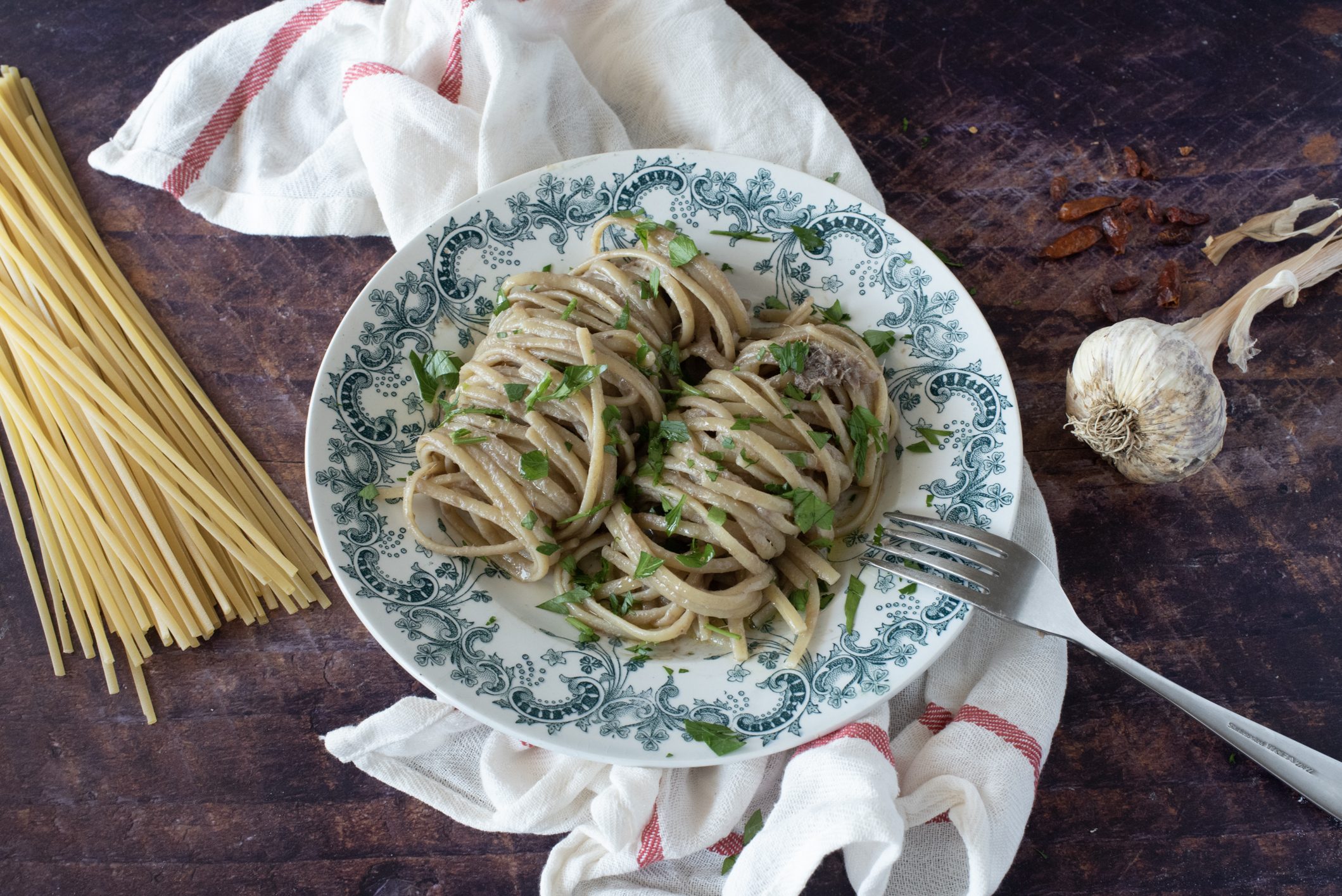bavette all'acciugata