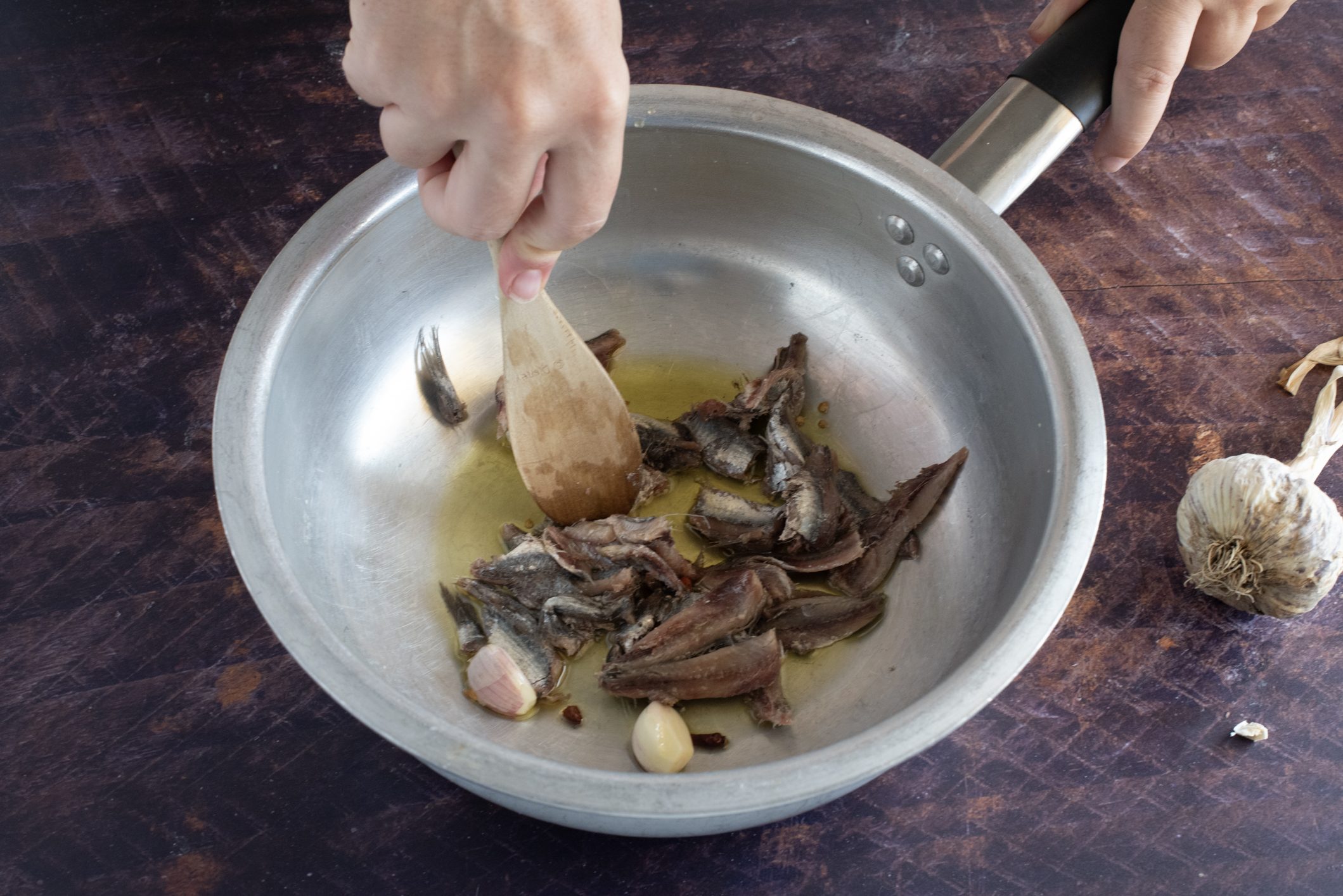 Bavette all'acciugata