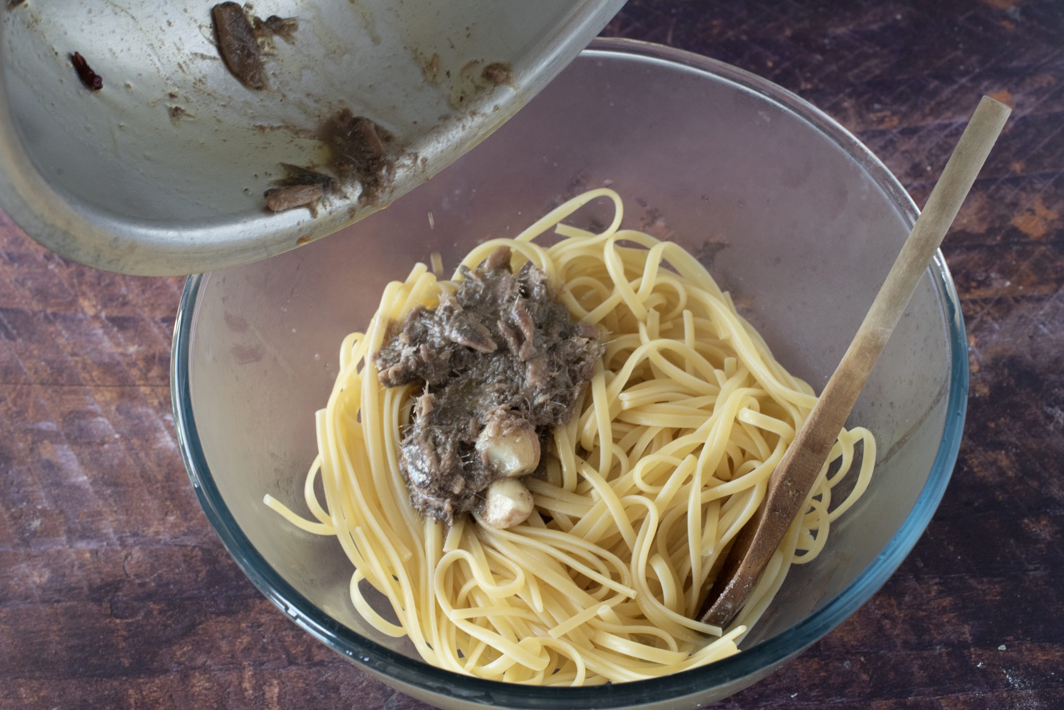 Bavette all'acciugata