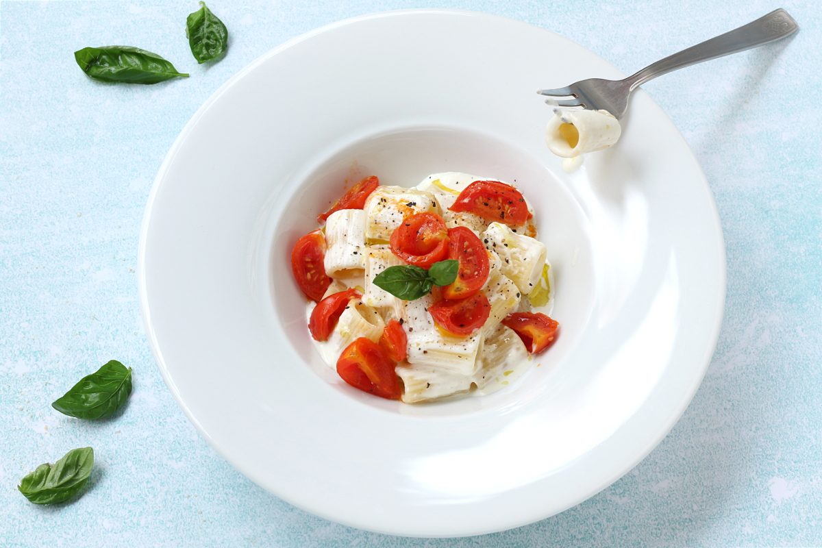 mezze maniche tricolore