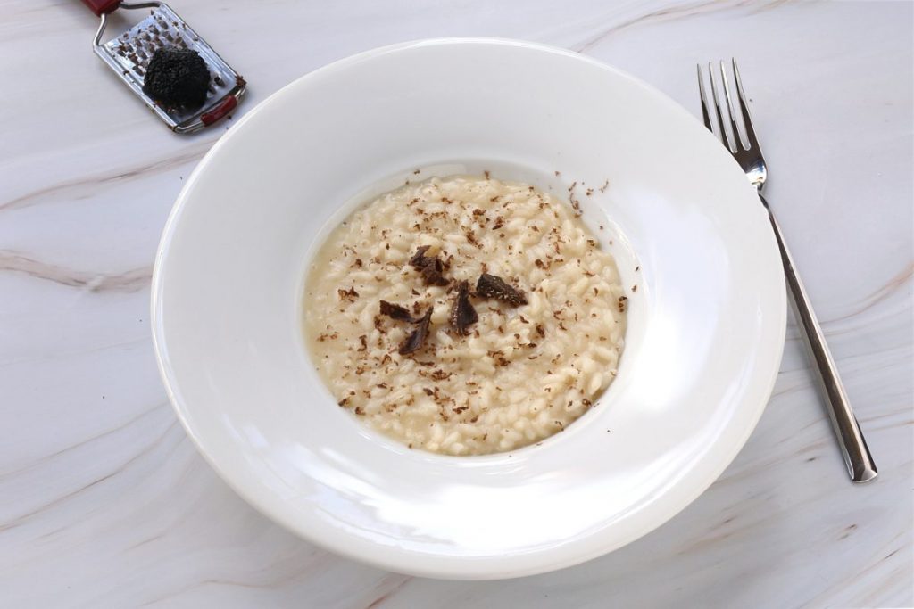 Risotto al tartufo nero