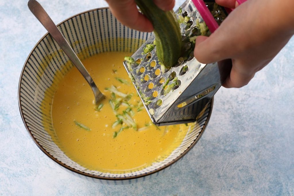 aggiungere le zucchine