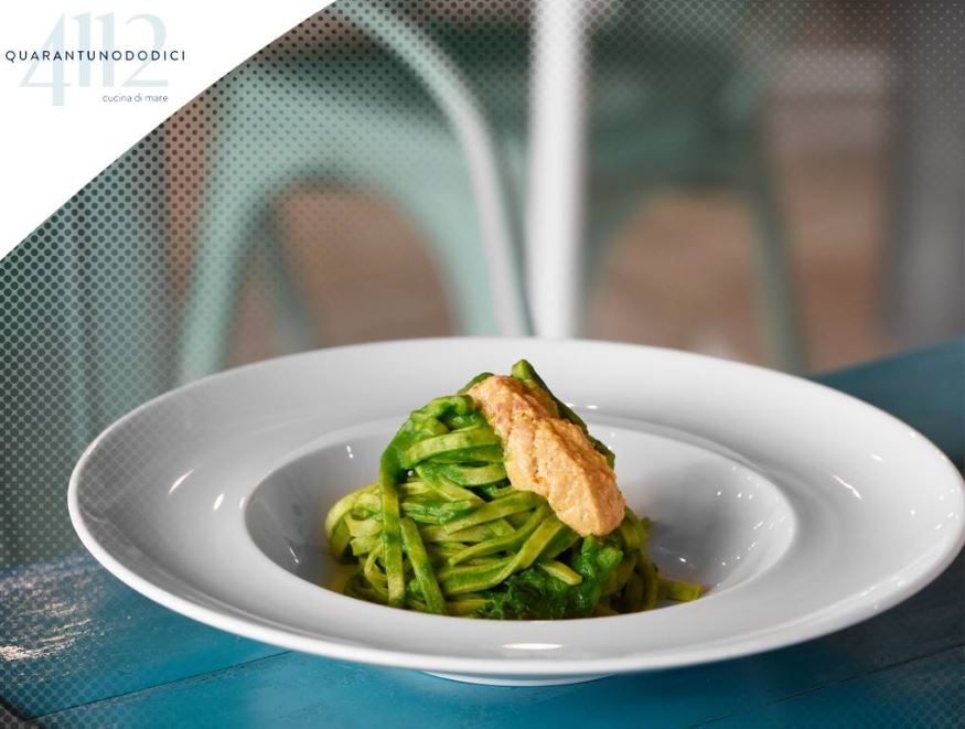 Fettuccine con cime di rapa e nduja di tonno
