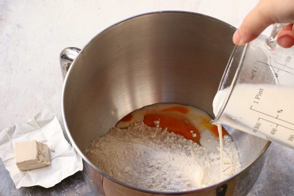 preparare l'impasto