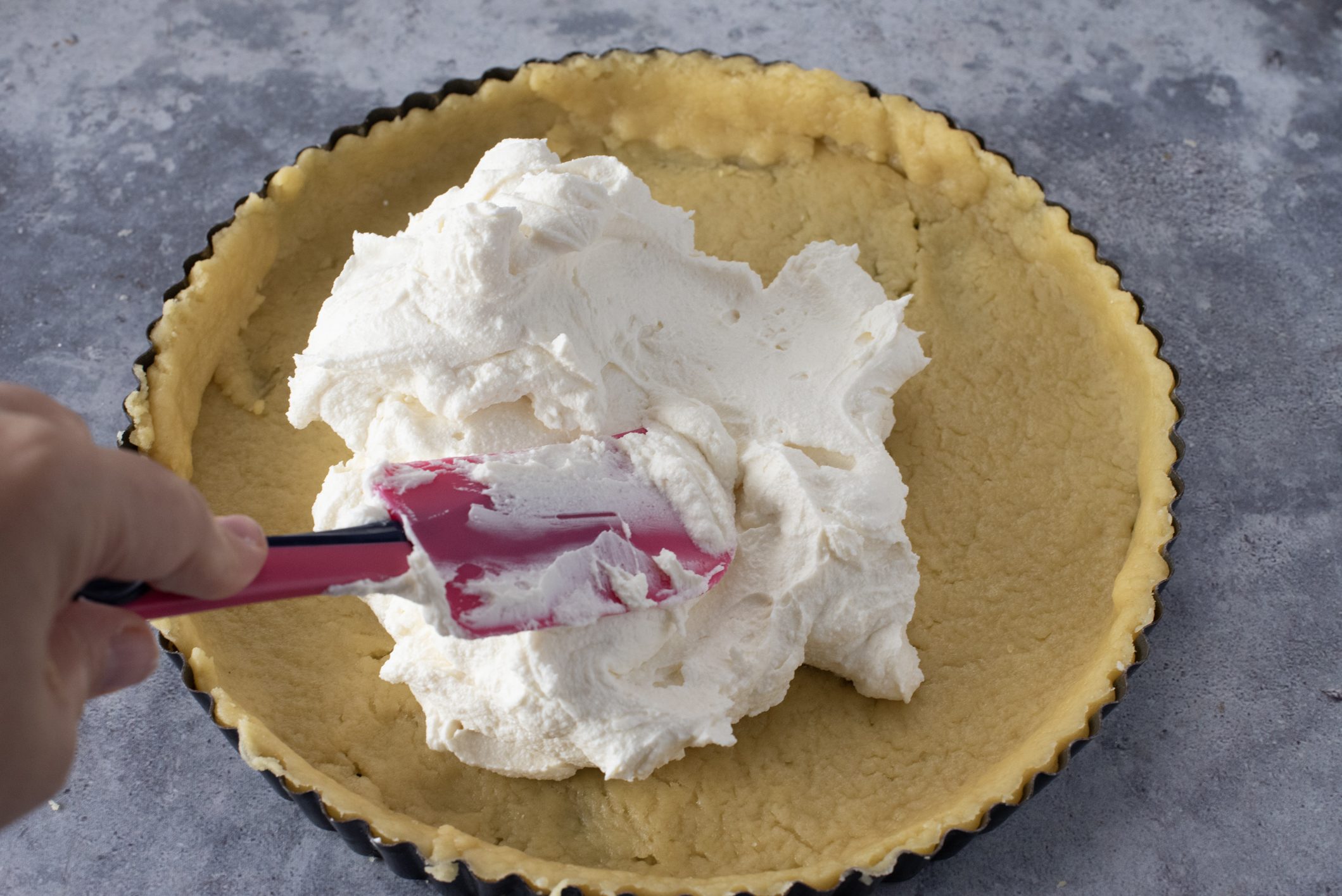 crostata mascarpone e ricotta