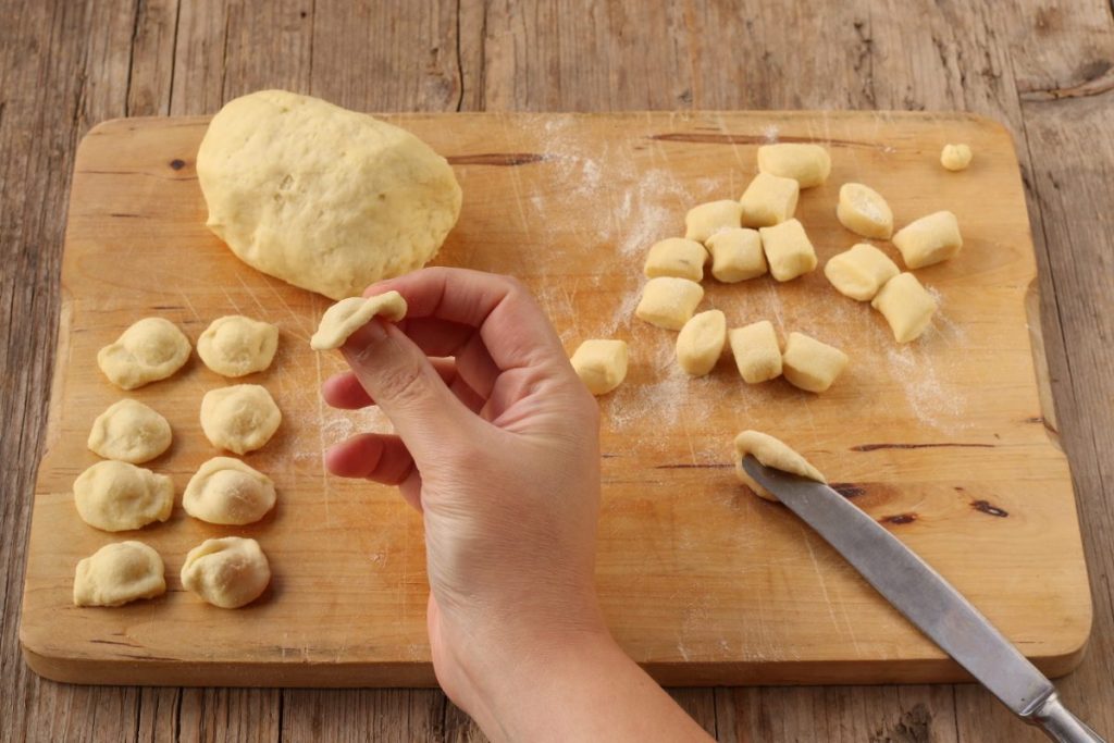 formare le orecchiette