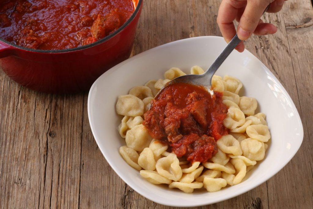 condire le orecchiette
