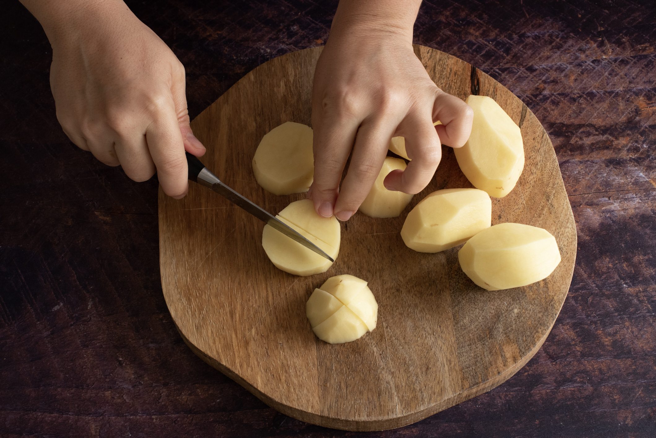 polpette e patate al forno