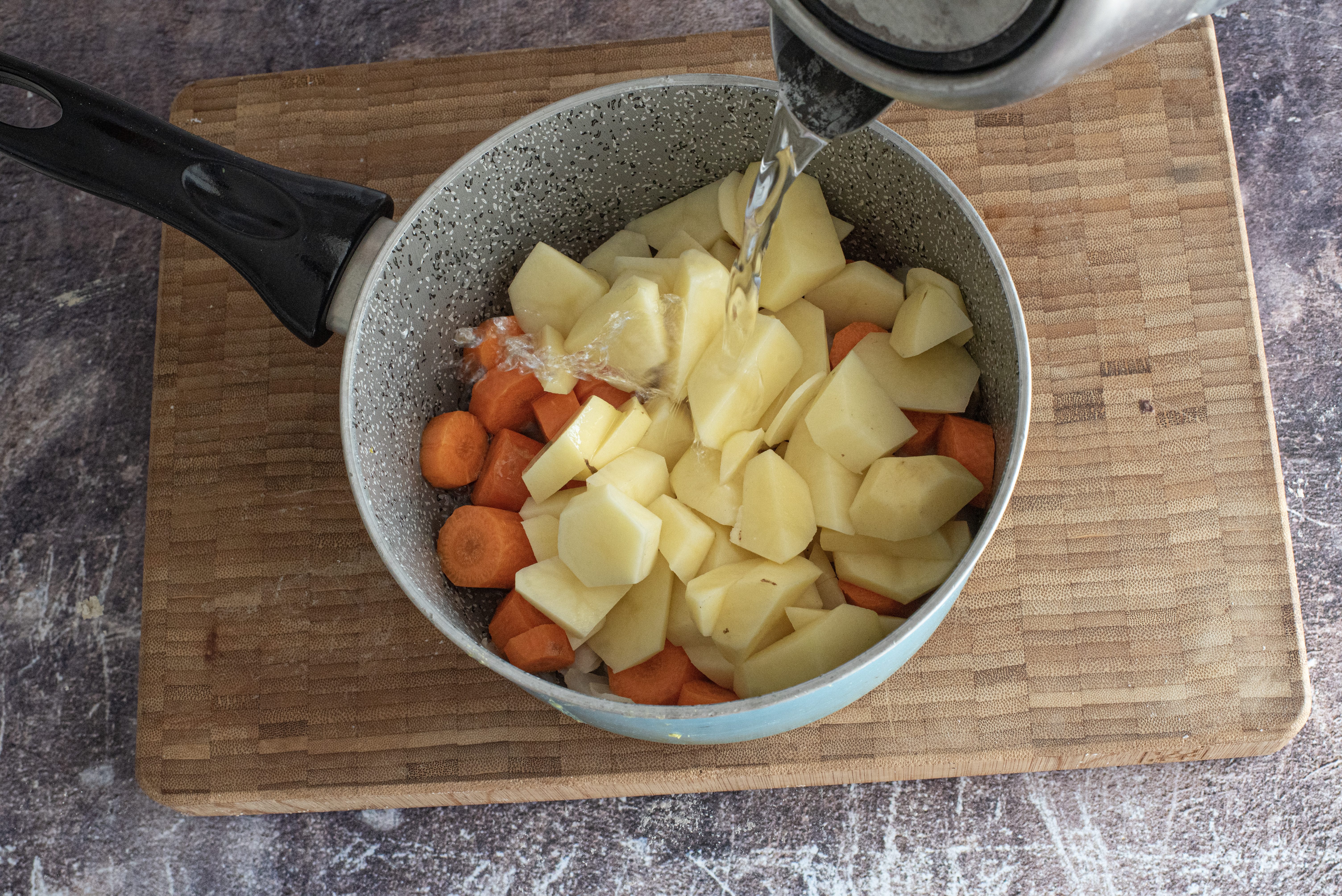 Purè di patate e carote_