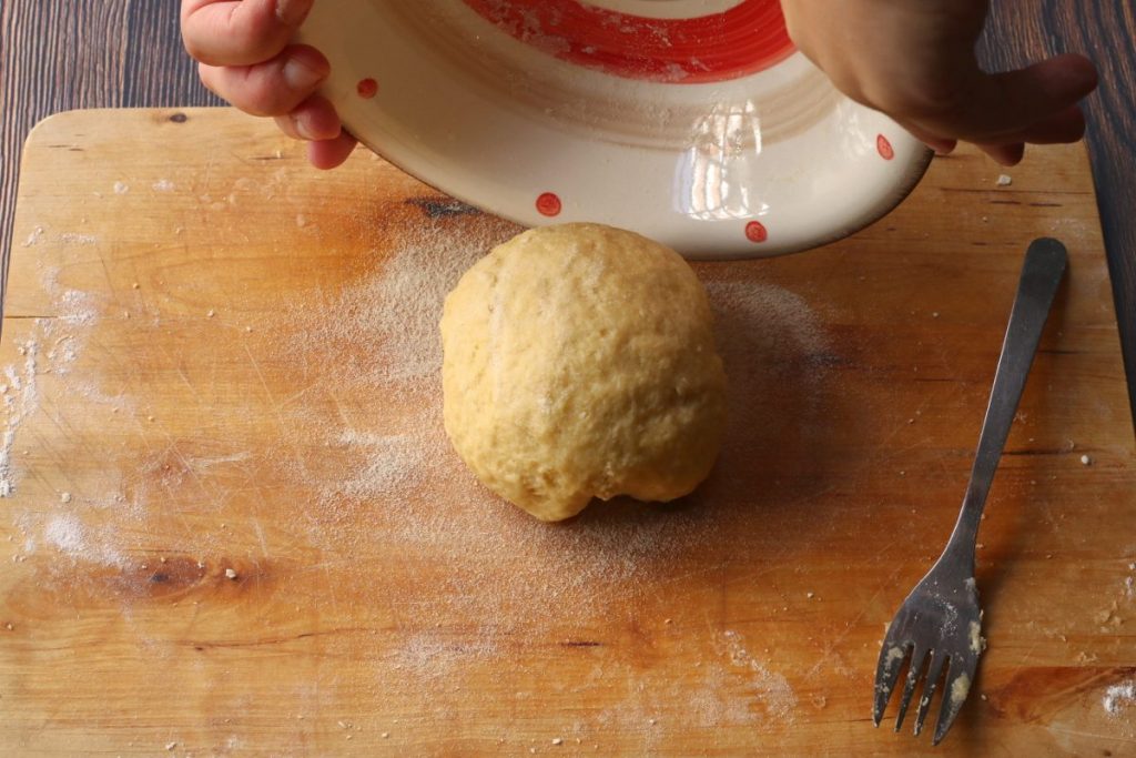 riposo impasto tagliatelle