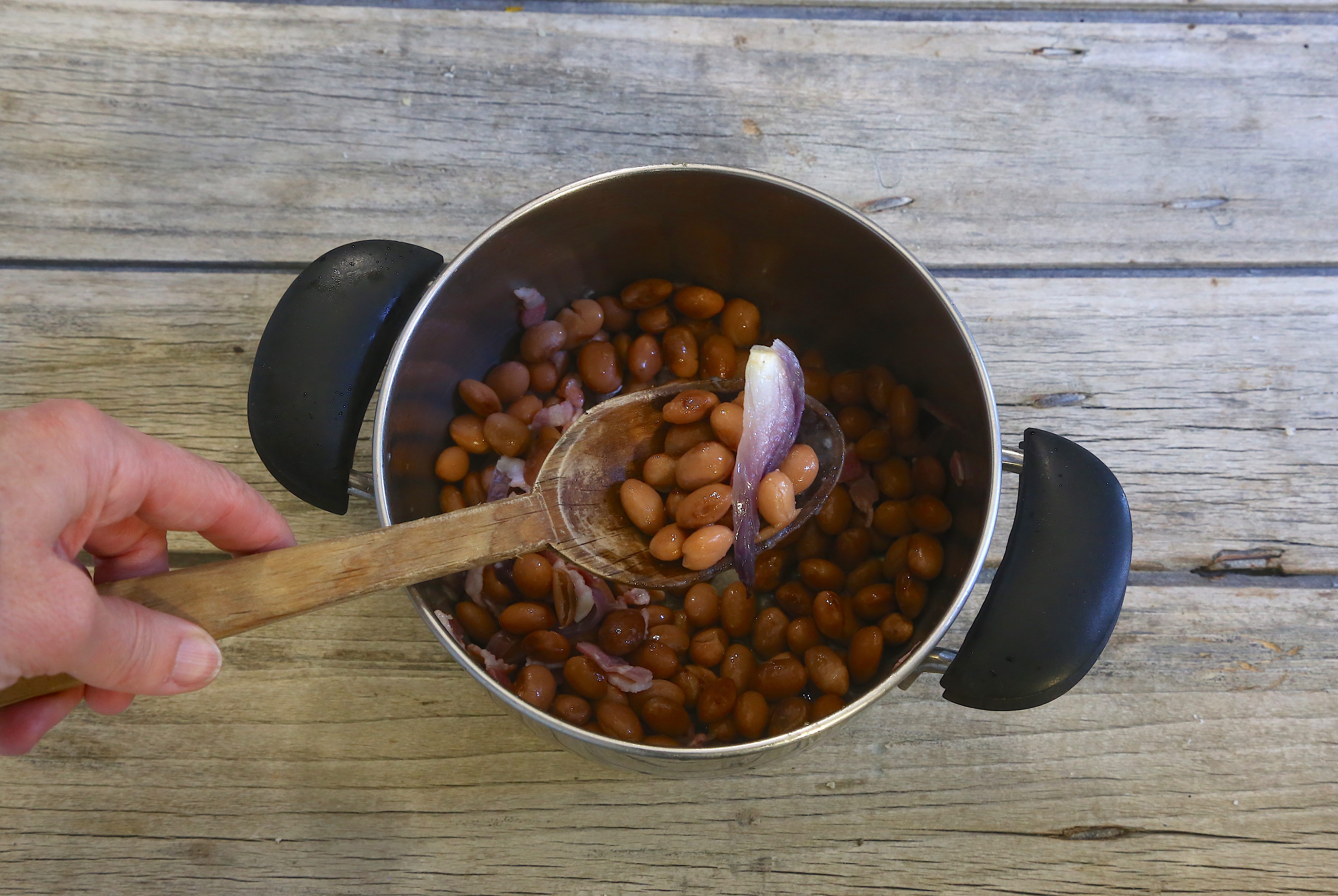 zuppa di zucca e fagioli