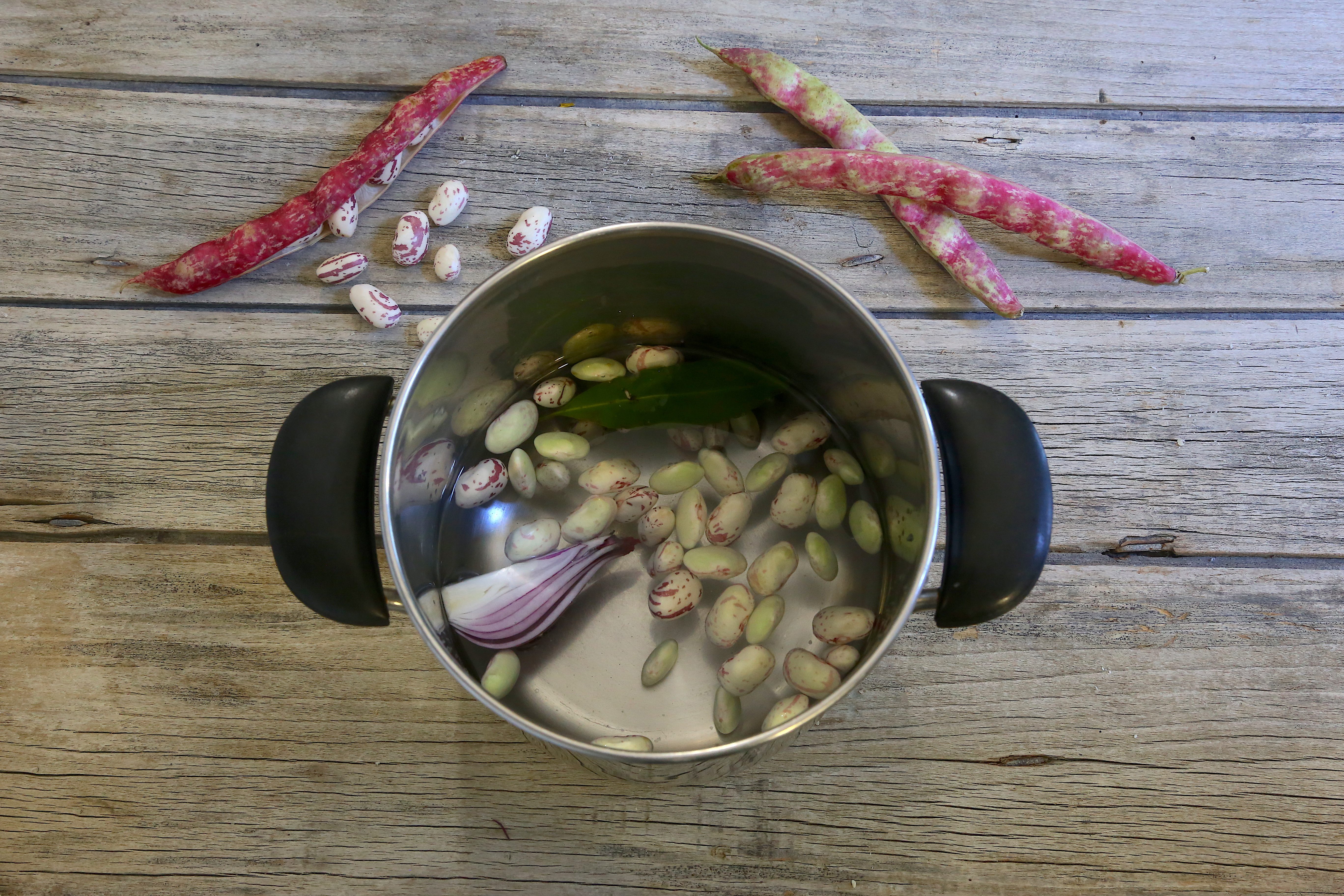 zuppa di zucca e fagioli