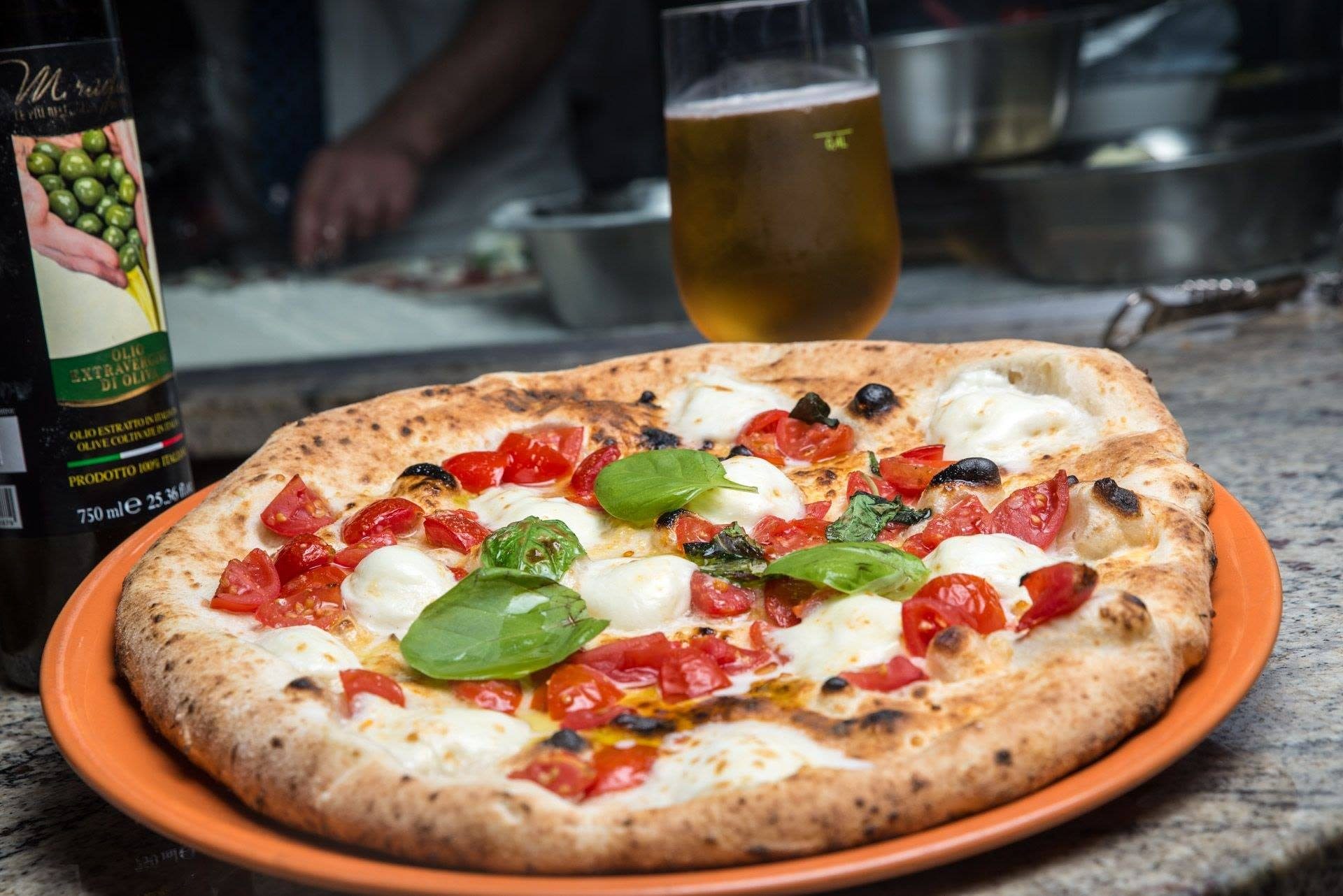 La Margherita a Filetto della Pizzeria da Gennaro a Secondigliano