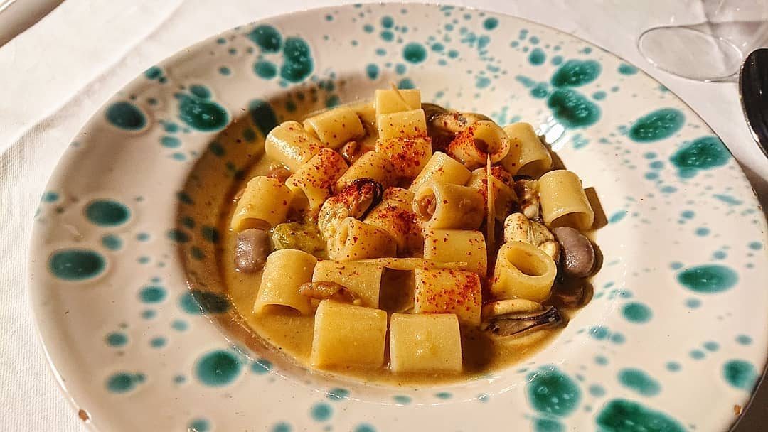 Pasta e fagioli con le cozze di Peppe Guida
