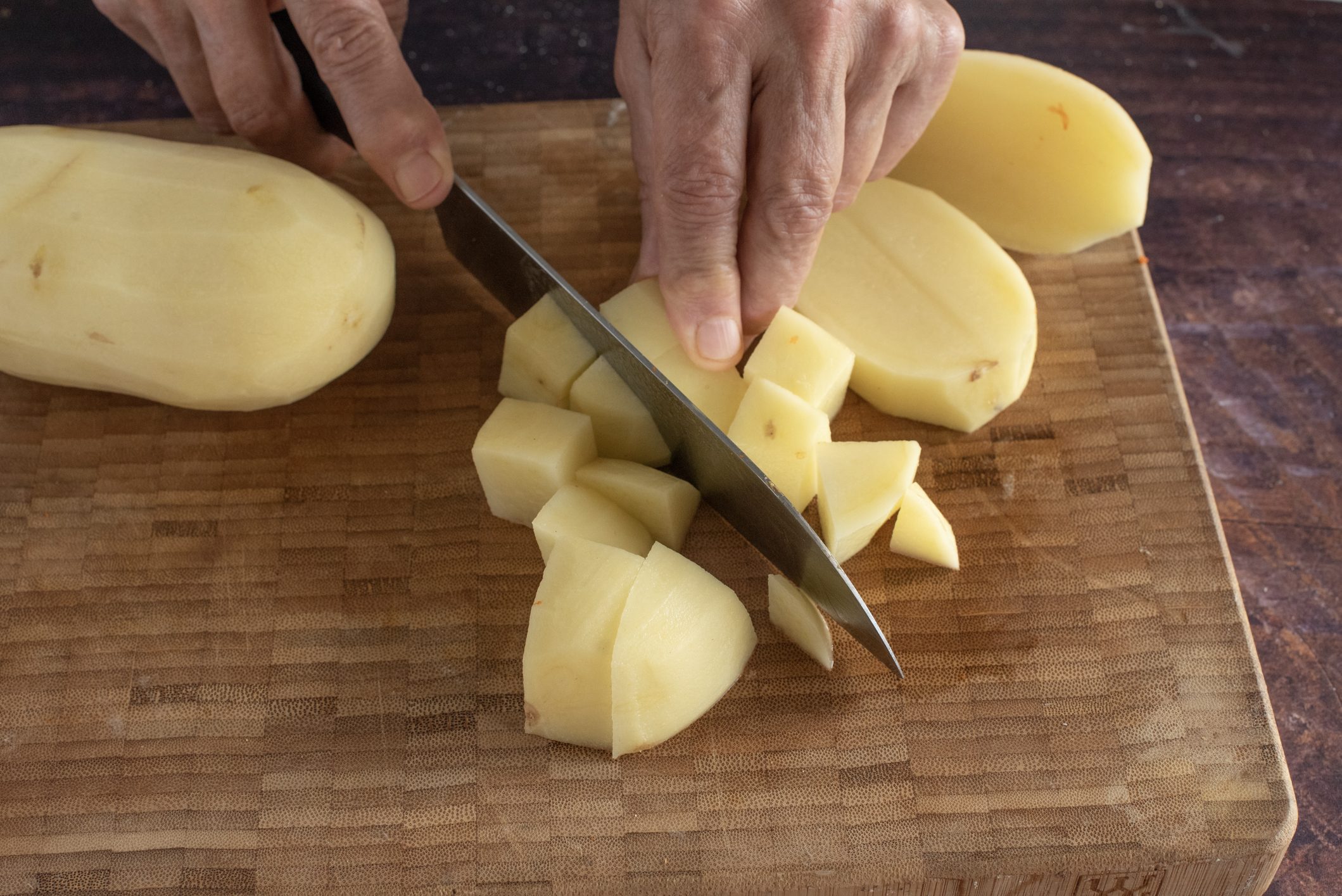 zucca e patate al forno