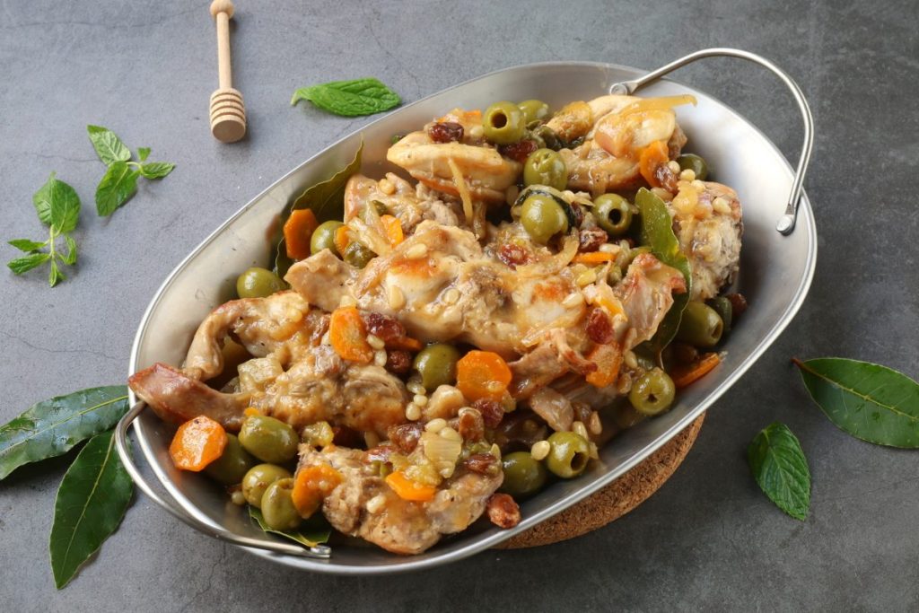 servire il coniglio alla stimpirata
