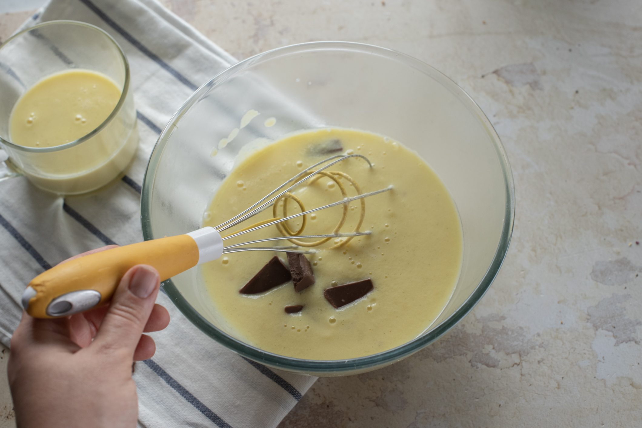 Crostata con crema pasticciera e cioccolato
