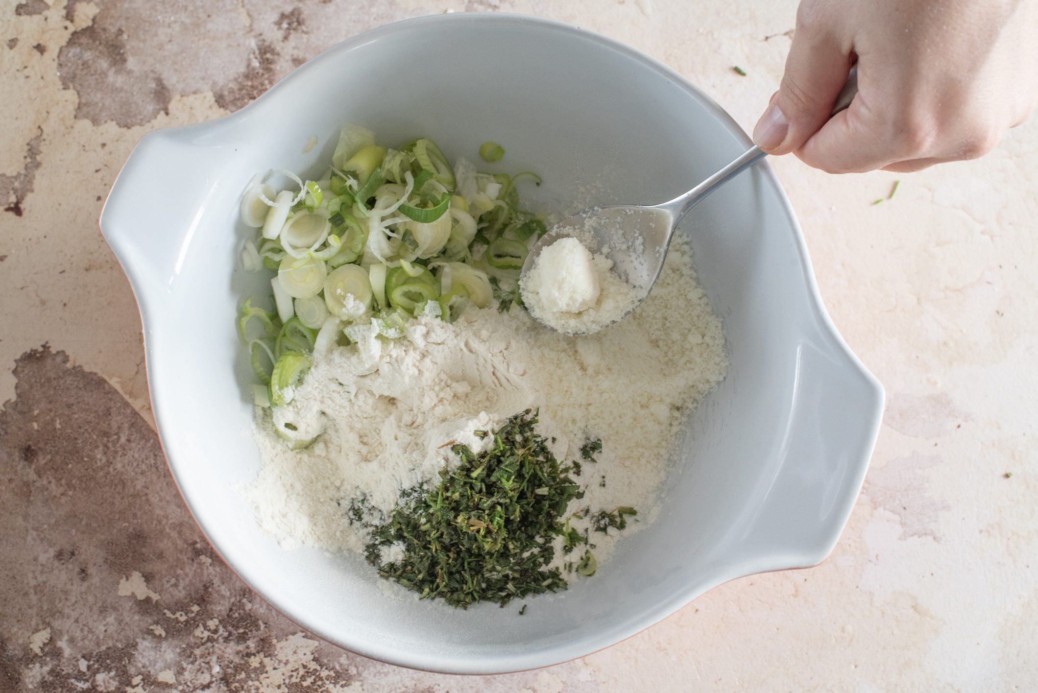 Palline alle erbe aromatiche