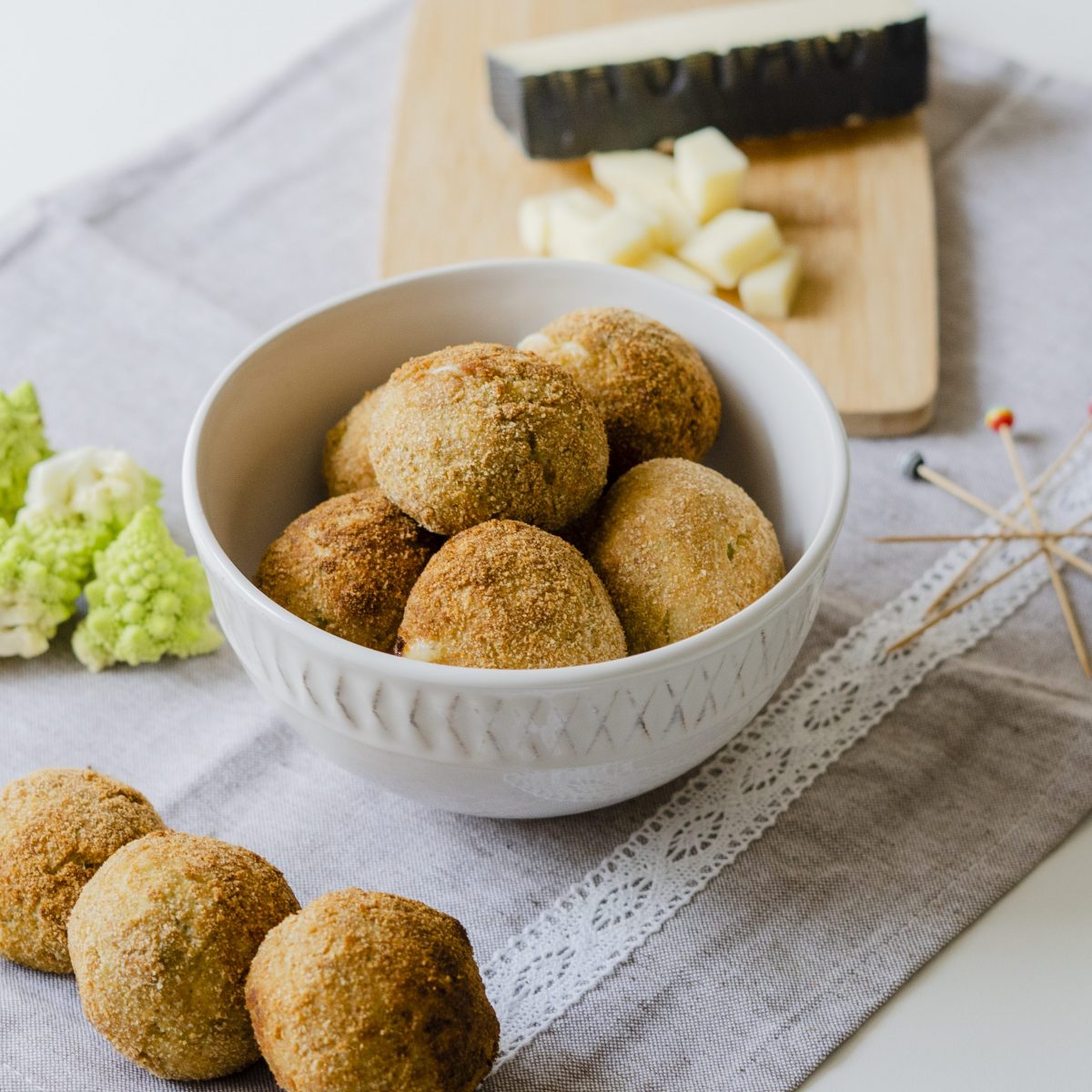 Polpette Di Broccolo Romano La Ricetta Del Goloso Antipasto Vegetariano