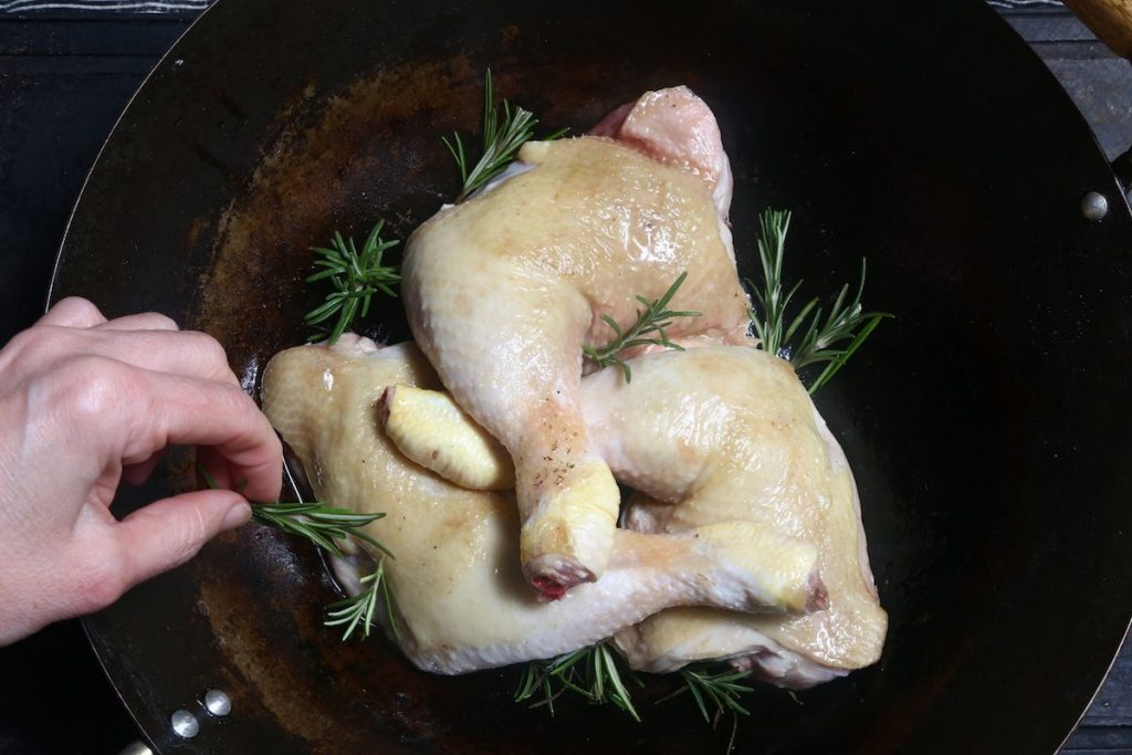 1_pollo campagnola_rosolare pollo © gooduria lab