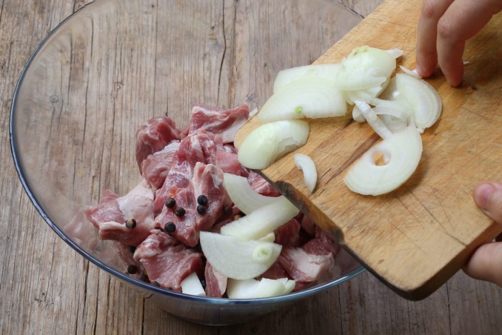 marinare la carne