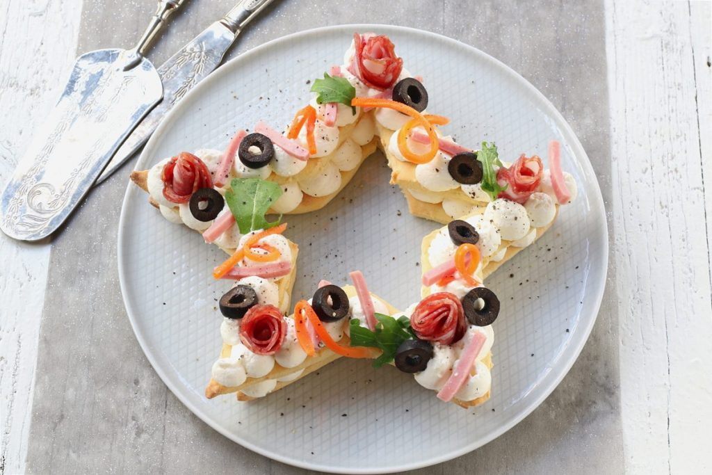servire la cream tart salata