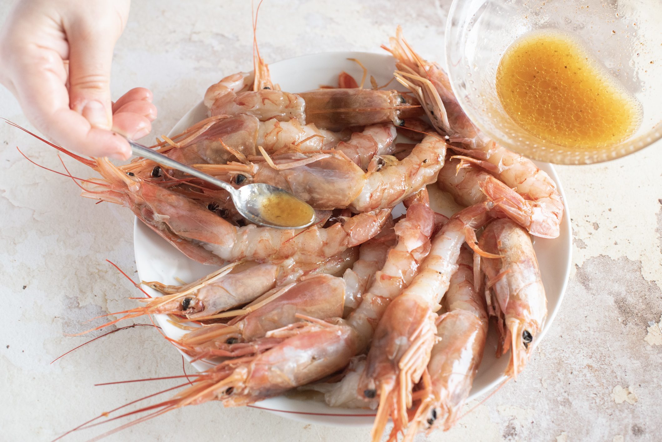 gamberoni in teglia gratinati