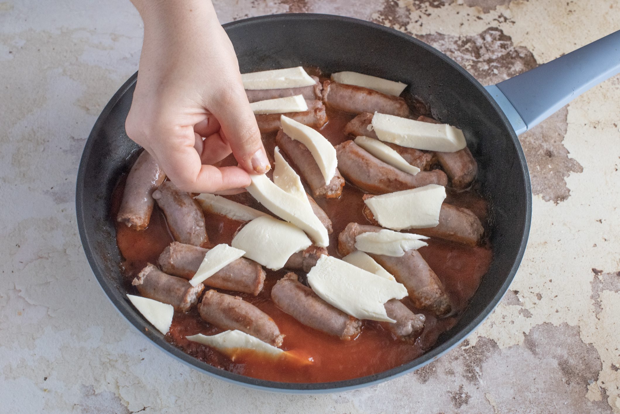 salsiccia alla pizzaiola